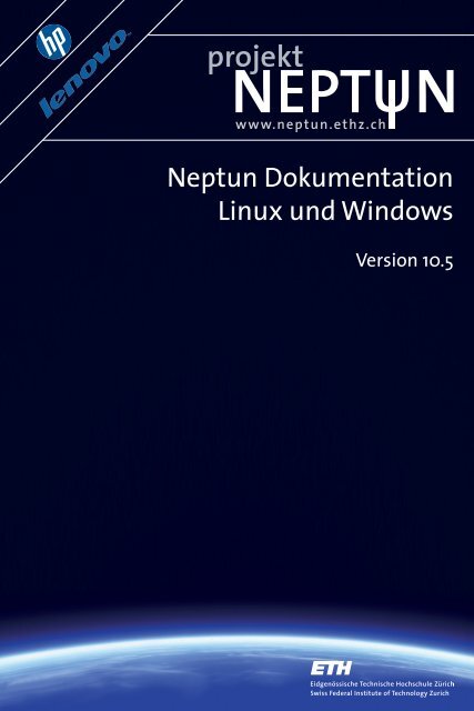Neptun Dokumentation Linux und Windows - ETH ZÃƒÂ¼rich