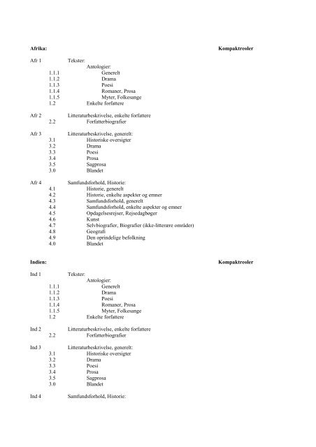 Systematisk oversigt