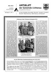 Amtsblatt herunterladen - Gemeinde Lichtenau