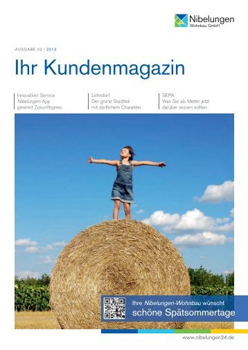 Ihr Kundenmagazin - Nibelungen-Wohnbau-GmbH