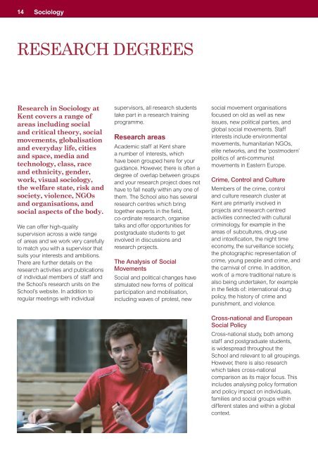 Subject leaflet (pdf) - University of Kent