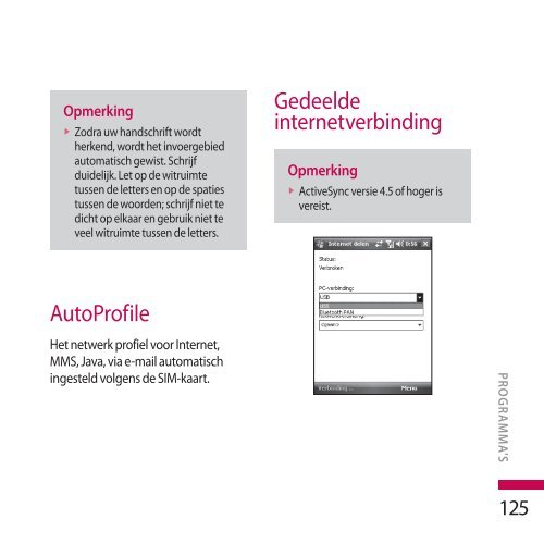 Gebruikershandleiding LG KS20 - Gsmweb.nl