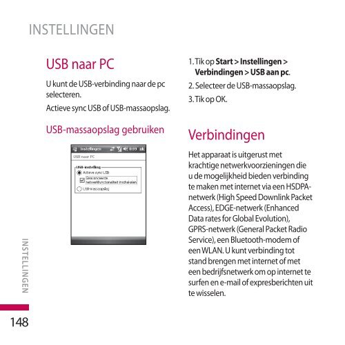 Gebruikershandleiding LG KS20 - Gsmweb.nl