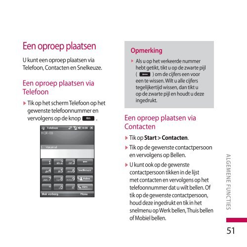 Gebruikershandleiding LG KS20 - Gsmweb.nl