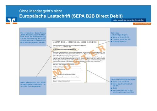 Die SEPA-Lastschriften - Raiffeisenbank Krumbach/Schwaben eG