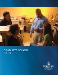 PDF Version - Marquette University Bulletin