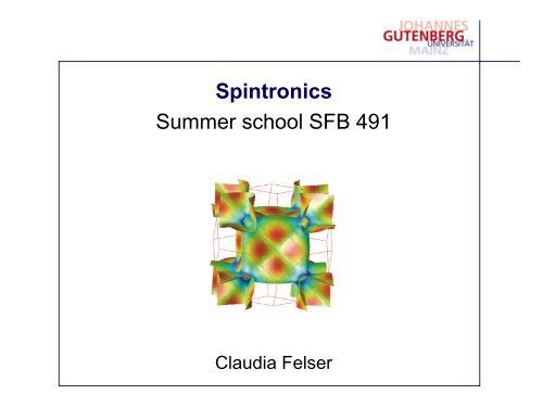 Spintronics