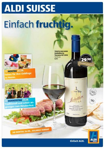 ab Montag, 26.08. - Aldi