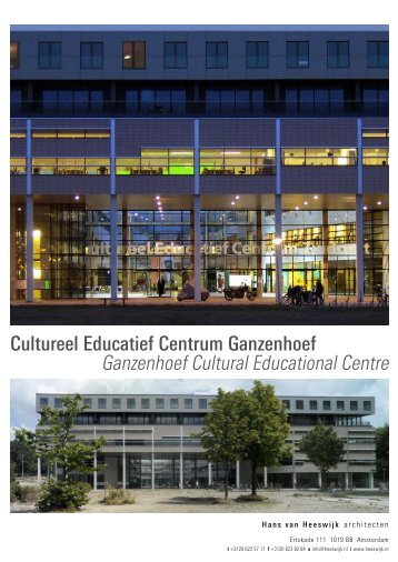Cultureel Educatief Centrum Ganzenhoef Ganzenhoef Cultural ...