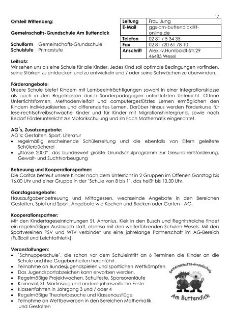 Schulwegweiser 2012 (925 KB ) - Wesel