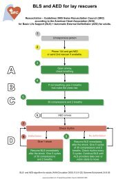 SRC neutral laien engl.indd - Swiss Resuscitation Council