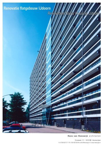 Renovatie flatgebouw IJdoorn Renovation Social Housing IJdoorn