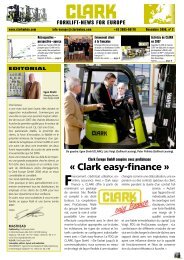 50 bons contacts. - CLARK - The Forklift: Home