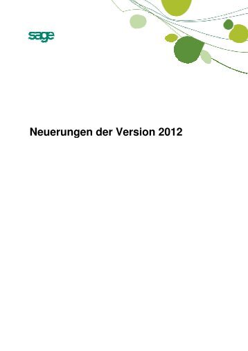 Neuerungen HWP 2012 1 - Software & mehr