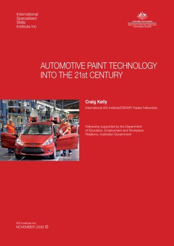 AUTOMOTIVE PAINT TECHNOLOGY INTO THE 21st CENTURY