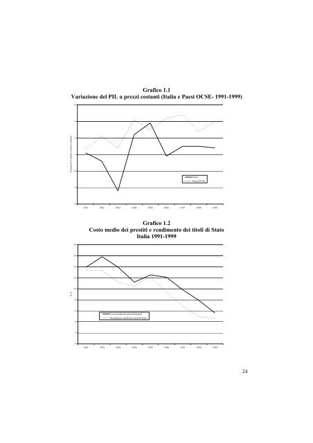 le privatizzazioni in italia dal 1992 - Mediobanca Ricerche e Studi ...