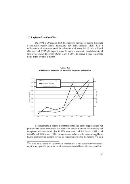 le privatizzazioni in italia dal 1992 - Mediobanca Ricerche e Studi ...