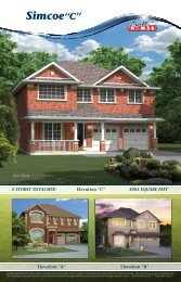 3003 Square Feet Simcoe Ã¢Â€ÂœCÃ¢Â€Â - Pratt New Homes Innisfil