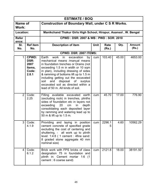 tender document part - i cmpdil ri-1 asansol - Tenders India