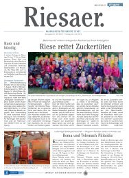 Ausgabe vom 26.07.2013 (pdf, 4887KB) - Riesa