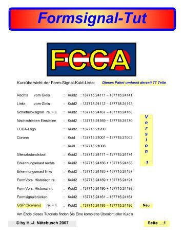 Formsignal-Tut - Trainz aktiv