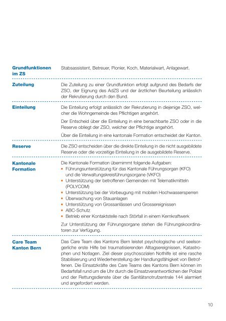 Informationen BSM 2013_dt.indd - Polizei - Kanton Bern