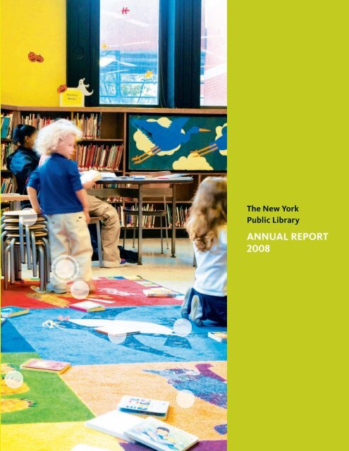 ANNUAL REPORT 2008 - New York Public Library