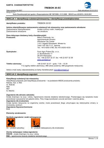 TREBON 30 EC - Sumi Agro