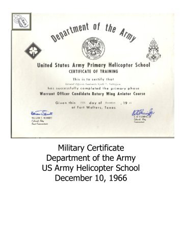 Military Documents - Ccsu