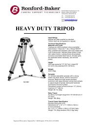 HEAVY DUTY TRIPOD - Ronford-Baker