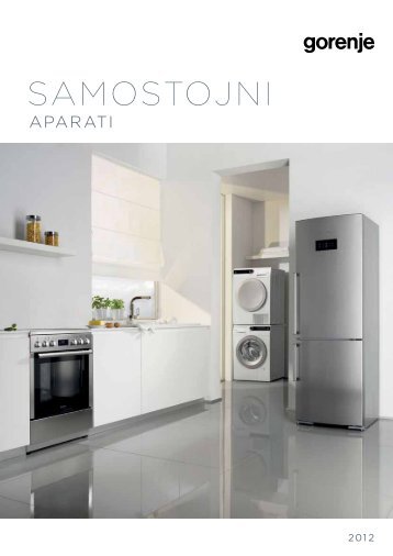 Pdf katalog: Samostojni aparati 2012 - Gorenje