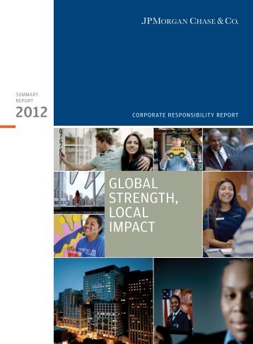 Corporate Responsibility Report - JPMorgan Chase