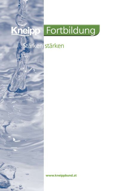 Fortbildung - Kneippbund