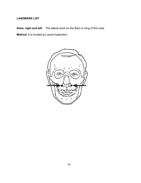 A HEAD-AND-FACE ANTHROPOMETRIC SURVEY - The National ...