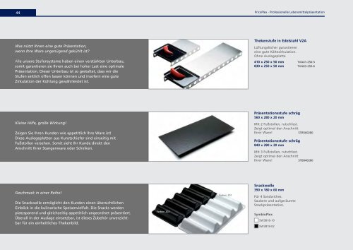 PricoPlex Katalog Handel 02/2014 - Professionelle Lebensmittelpräsentation