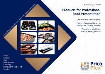 PricoPlex Catalogue 02/2014 - Products for Professional Food Presentation