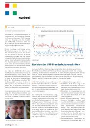 Revision der VKF-Brandschutzvorschriften - Swissi