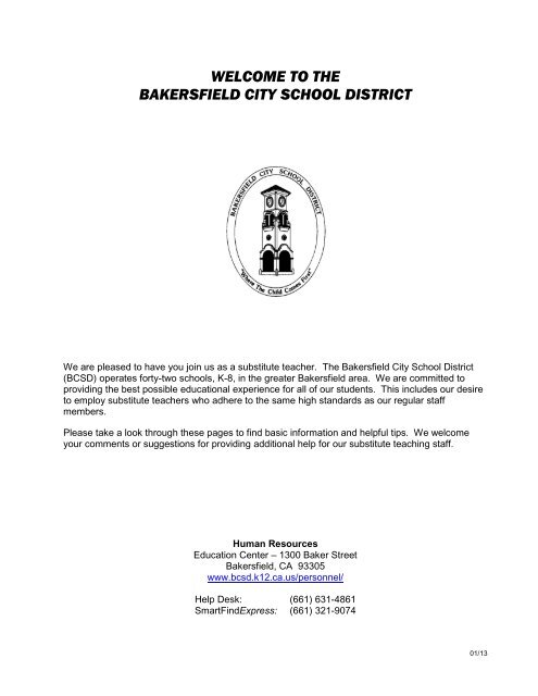 welcome to the - BCSD Static Server - Bakersfield City School District