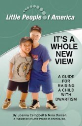 It's A Whole New View - Little People of America, Inc.