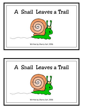 A Snail Leaves a Trail A Snail Leaves a Trail - Little Book Lane
