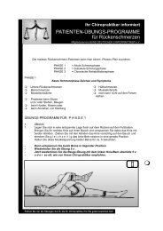 Nackenmuskulatur-Stärkung - Bund deutscher Chiropraktiker e.v.
