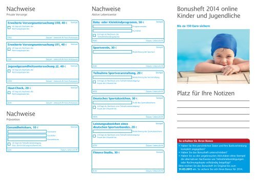 ikk bonusheft 2014 ikk bonusheft 2014