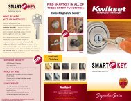 Kwikset Signature Series