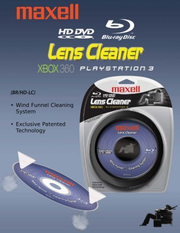 Blu-ray Disc Lens Cleaner - Maxell Canada