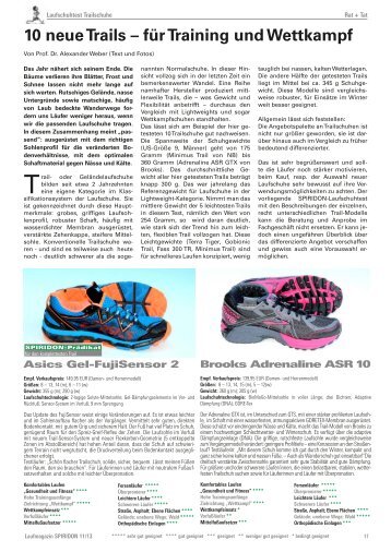 Spiridon Laufschuhtest Trailschuhe - Laufschuhkauf.de