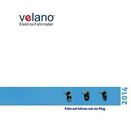 Elektro-Fahrräder - Velano Elektrorad