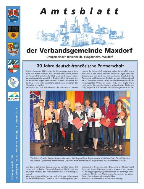 kw 42 - Verbandsgemeinde Maxdorf