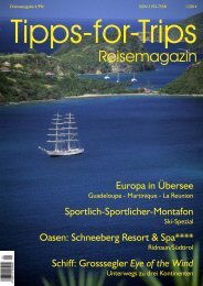 Tipps-for-Trips  Reisemagazin 1.2014