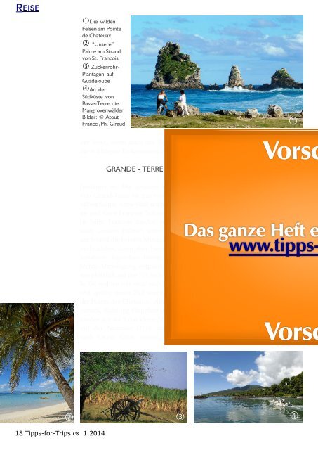 Tipps-for-Trips  Reisemagazin 1.2014