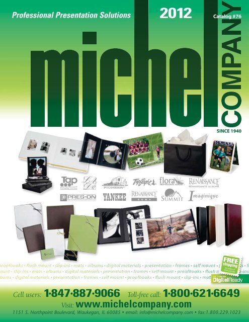 Download the complete 2012 Michel Catalog ... - Michel Company